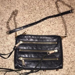 Black/Gold Rebecca Minkoff Crossbody purse